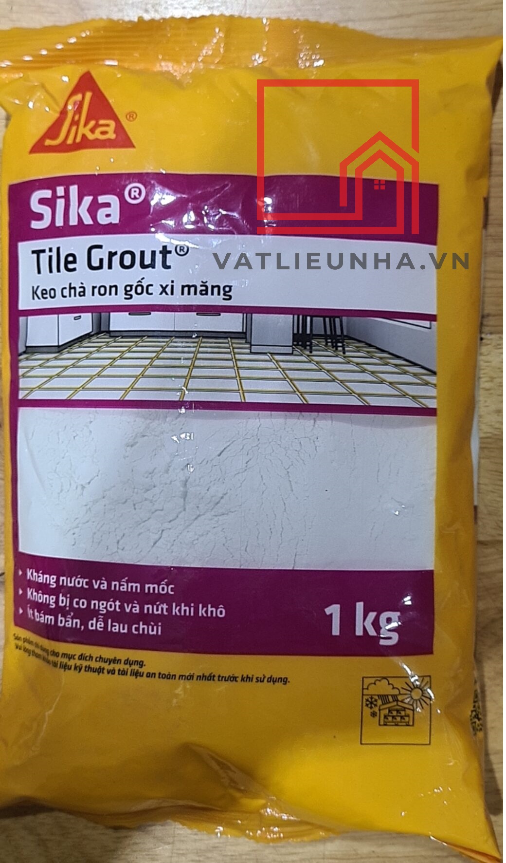 KEO CHÀ RON SIKA TILE GROUT 1KG